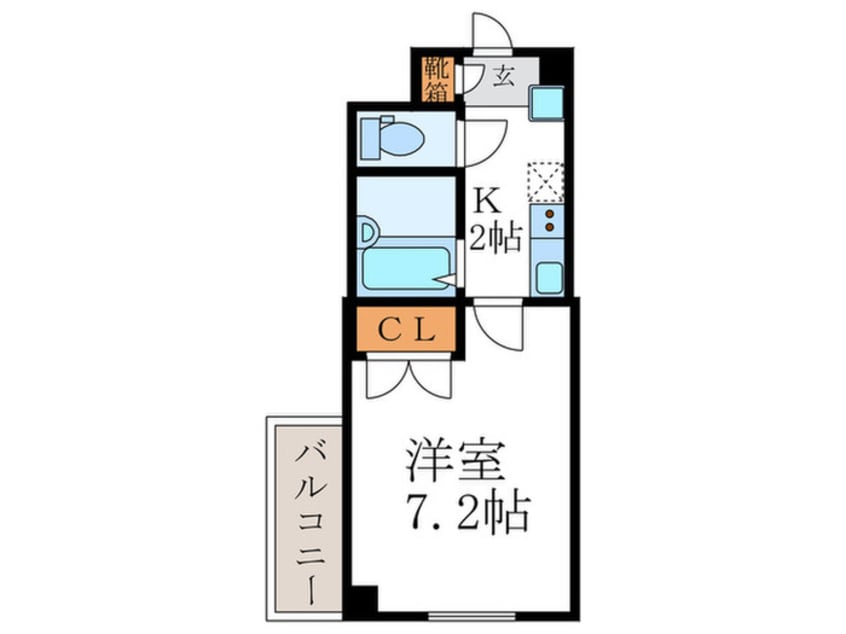 間取図 Raffine御所西