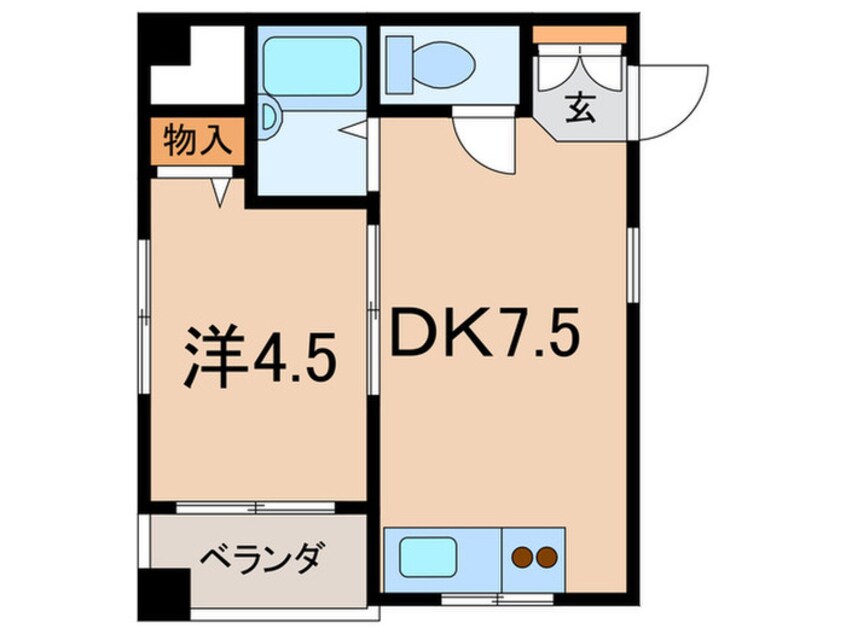 間取図 長谷川ビル