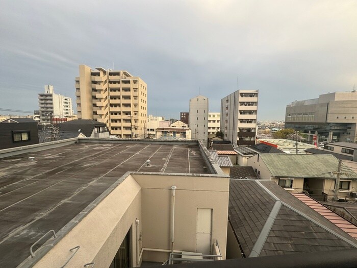 室内からの展望 長谷川ビル