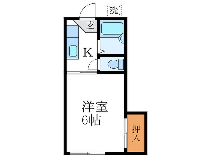 間取り図 タウニー一乗寺