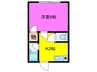ASTERI　JOTO 1Kの間取り