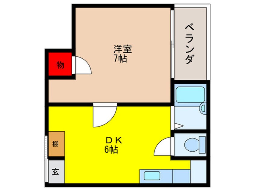 間取図 武田第３マンション