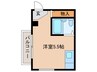 サンライズ中宮 1Rの間取り