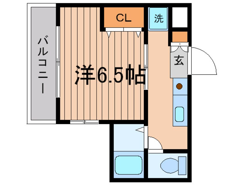 間取図 グランメ－ル東淀川