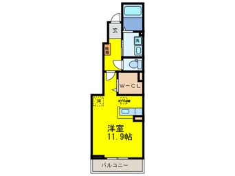 間取図 シャーロット　ヒルズ