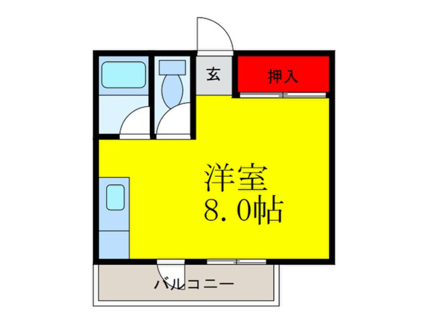 間取図 フルカワサニーハイツ