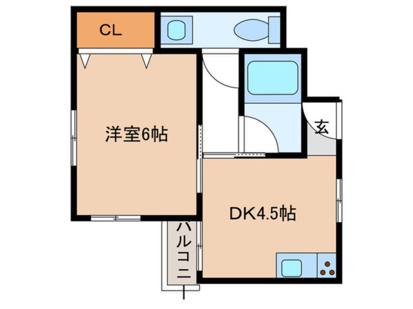 間取図 中塚マンション