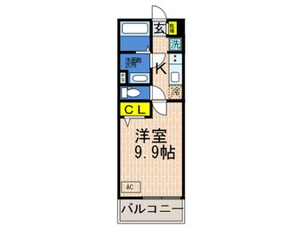 間取図 ハビテ兵庫駅南