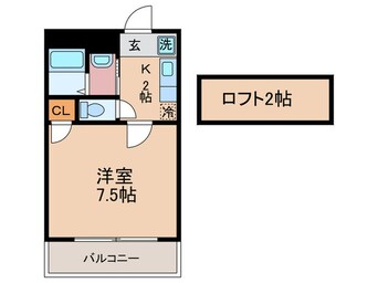 間取図 Earth Court清水