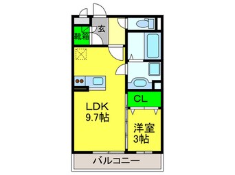 間取図 サウスメゾン秋桜