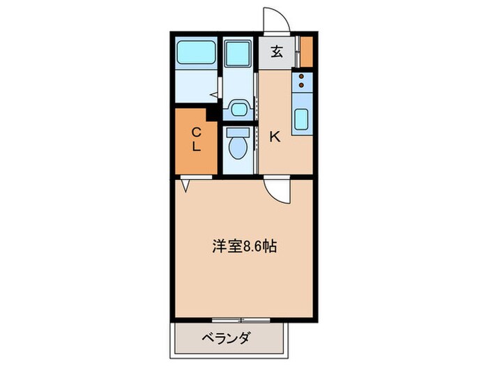 間取り図 ル・コンフォール