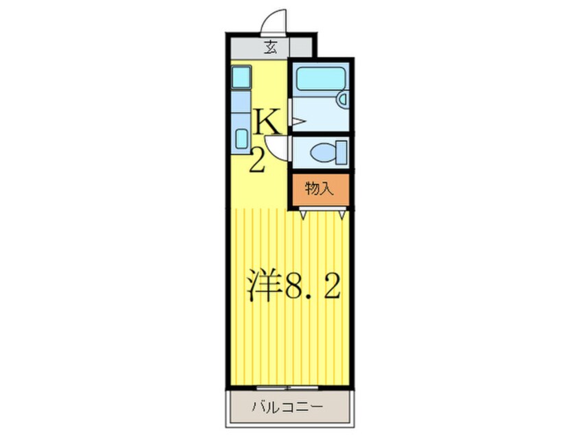 間取図 ドミール参番館