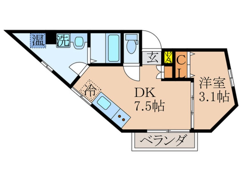 間取図 CREO太秦天神川