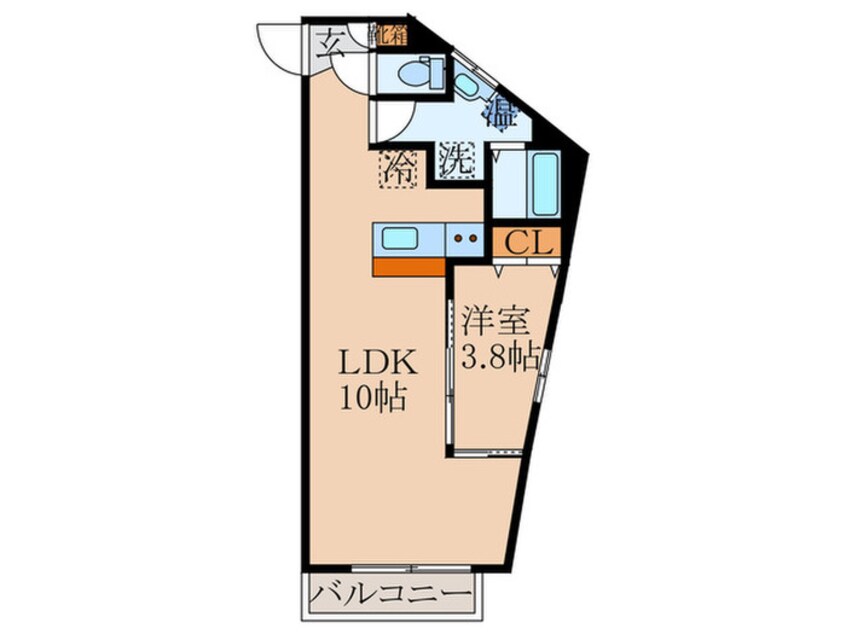 間取図 CREO太秦天神川