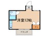 北川ビル 1Rの間取り