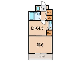 間取図 ル・モンド 西宮