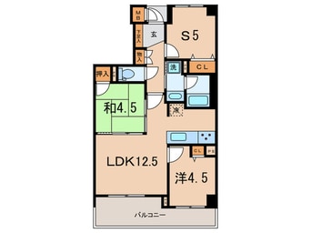 間取図 リベール東灘青木（205）