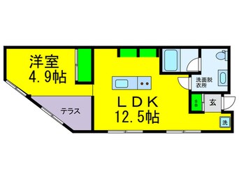 間取図 ウィステリア長居