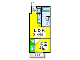間取図 メゾン・オークルⅠ