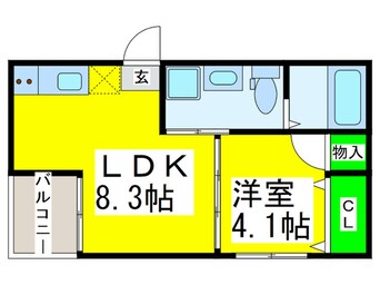 間取図 メゾン・オークルⅠ