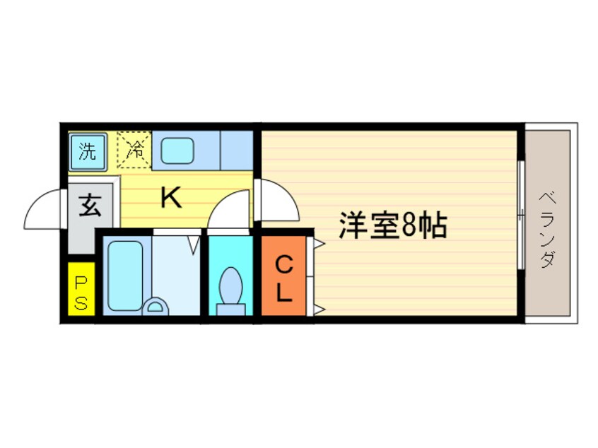 間取図 ＩＴパレス　２１