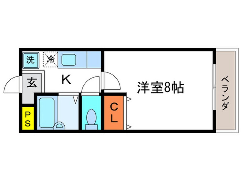 間取図 ＩＴパレス　２１