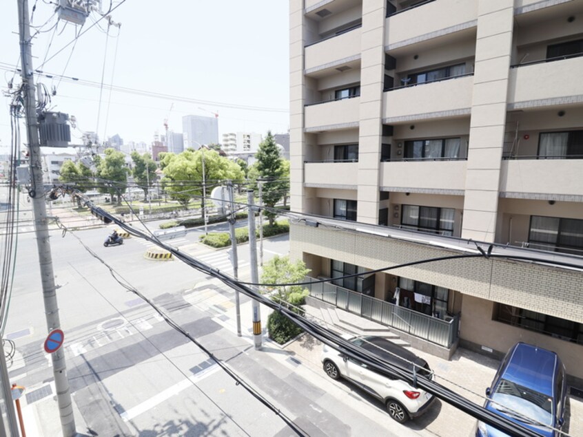 室内からの展望 プリオーレ新開地