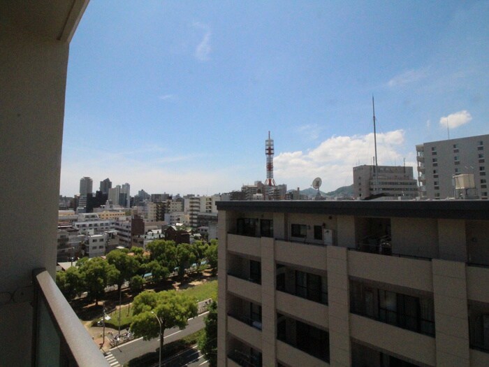 室内からの展望 プリオーレ新開地