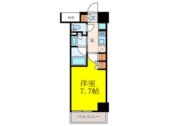 間取図 ザ・パークハビオ江坂公園