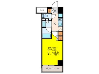 間取図 ザ・パークハビオ江坂公園