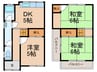 高田1丁目貸家 3DKの間取り