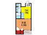 フロ－ラ鶴見 1DKの間取り