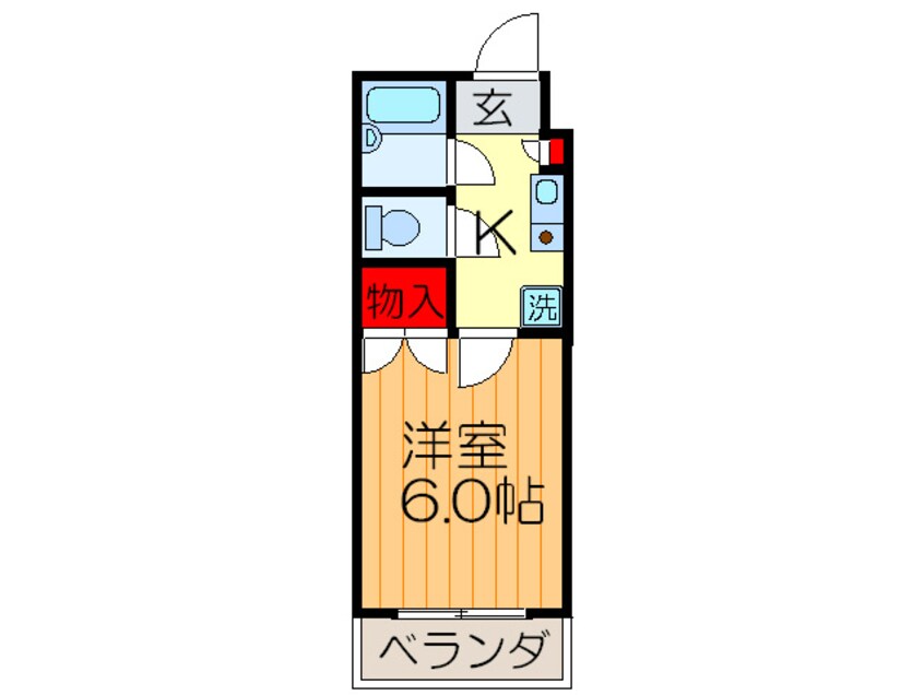 間取図 パレフローレンス