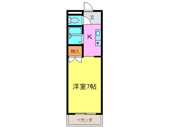 間取図 ブル－ム和泉