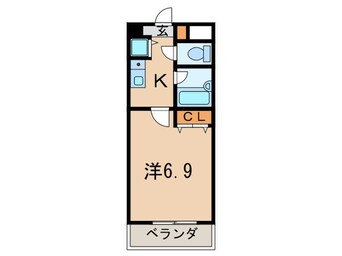 間取図 フォワイエセレスト２