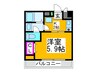 プラ－ス　中百舌鳥 1Kの間取り