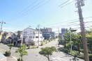 室内からの展望 プラ－ス　中百舌鳥