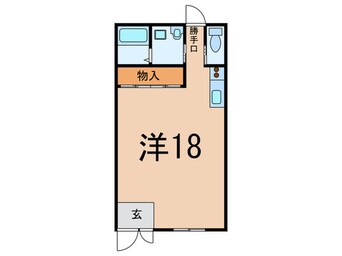 間取図 第２ハイツフジ