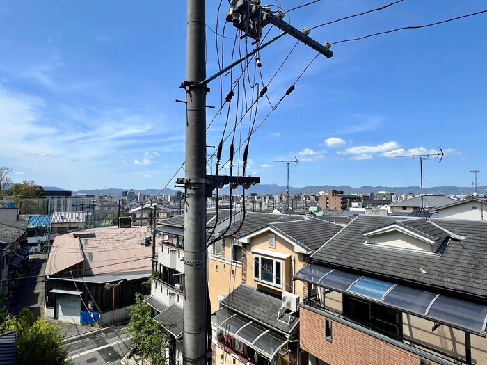 室内からの展望 エクセルコ－ト京都五条坂