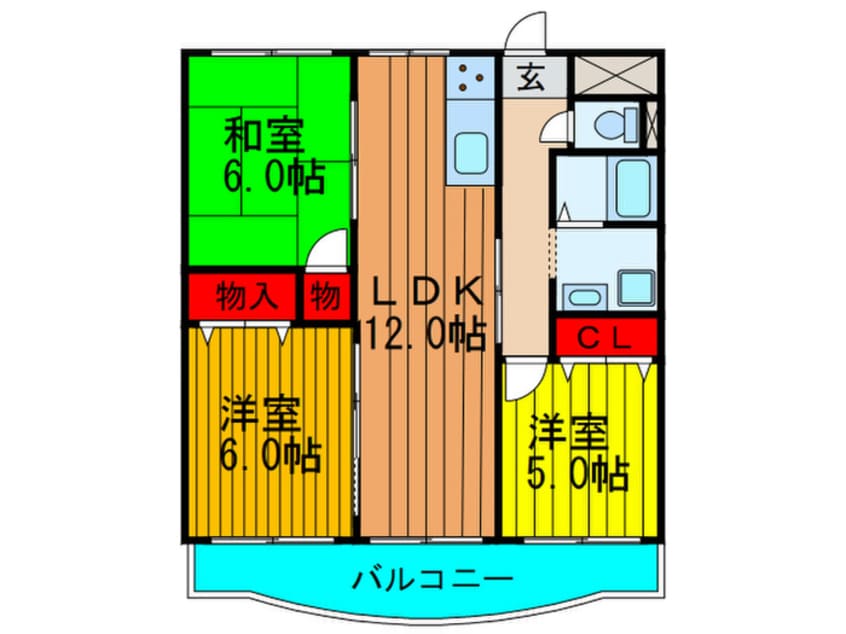 間取図 プランドール