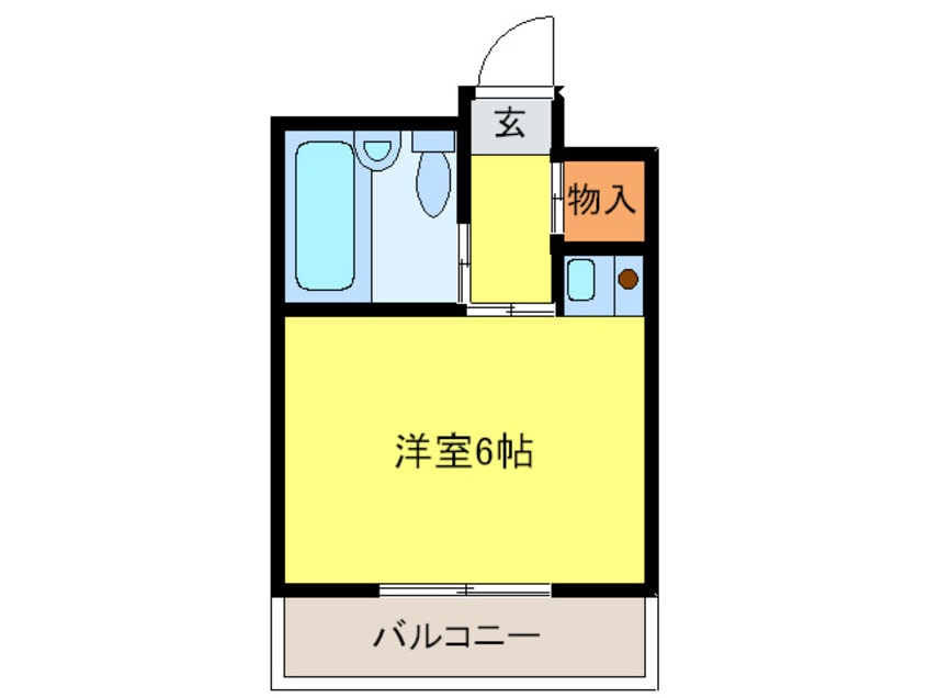 間取図 ソルトバレイ