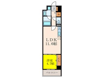 間取図 カルム西野