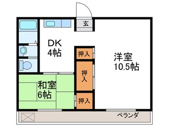 間取図 キングスコート