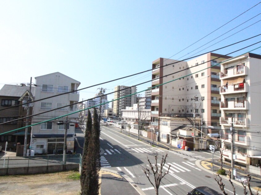 室内からの展望 コ－ポ幸