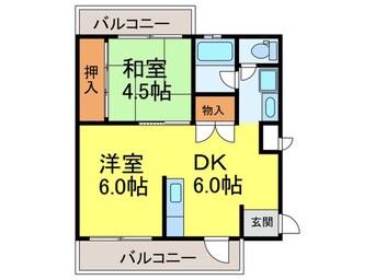 間取図 ハイツ丸栄