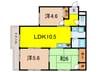 松本ﾊｳｽ 3LDKの間取り