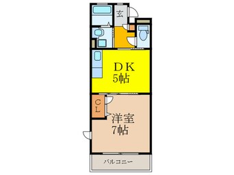 間取図 メゾンレモンの木