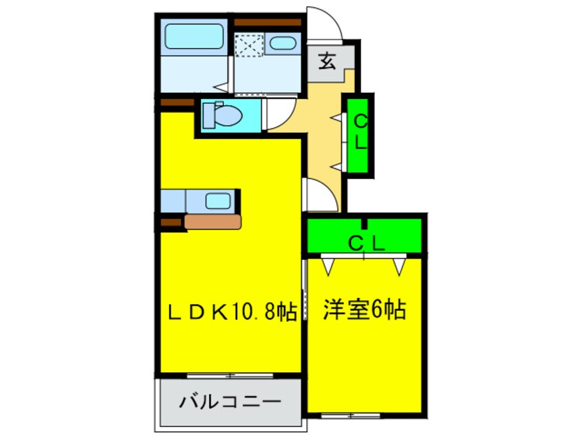 間取図 ベルハ－モニ－