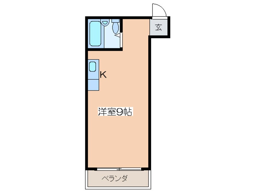 間取図 タイホウハイツ敷津１番館