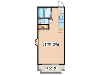 間取図 タイホウハイツ敷津１番館